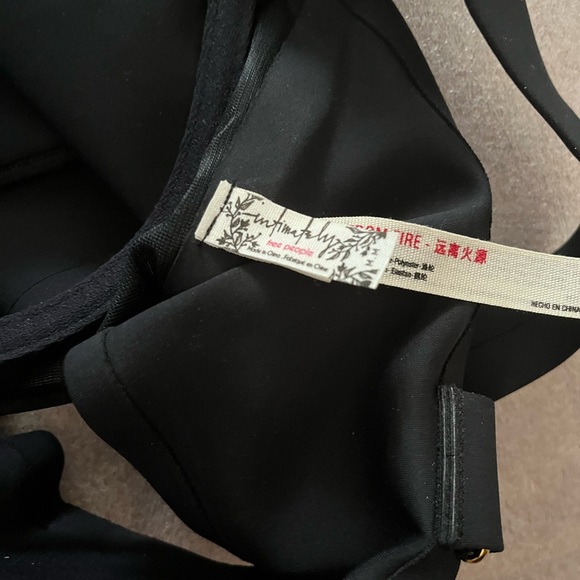 [M/36B]Free People Intimately Underline Longline Bra, Black NWOT - Picture 5 of 9